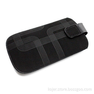 Case for iPhone 4/4S, Made of Velvet Material with Retractable Pull-tab, OEM Orders Welcomed